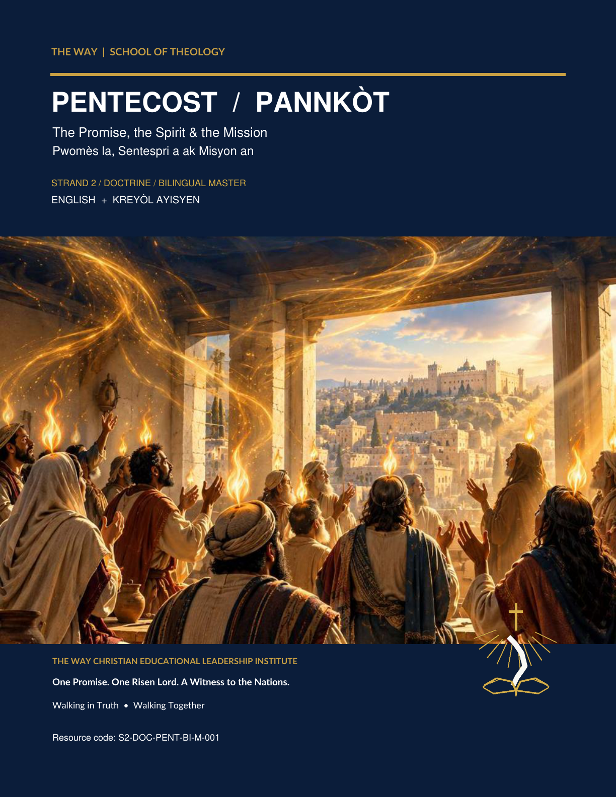Pentecost / Pannkòt — English–Haitian Creole Bilingual Master Study