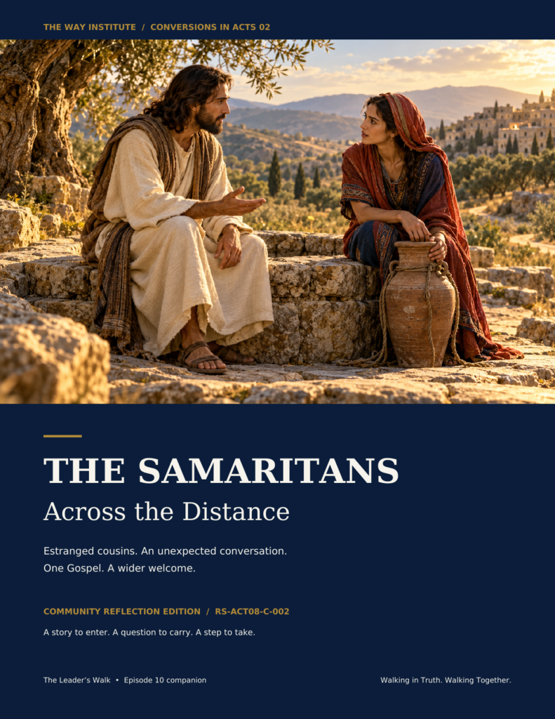 The Samaritans: Across the Distance — Community Reflection PDF