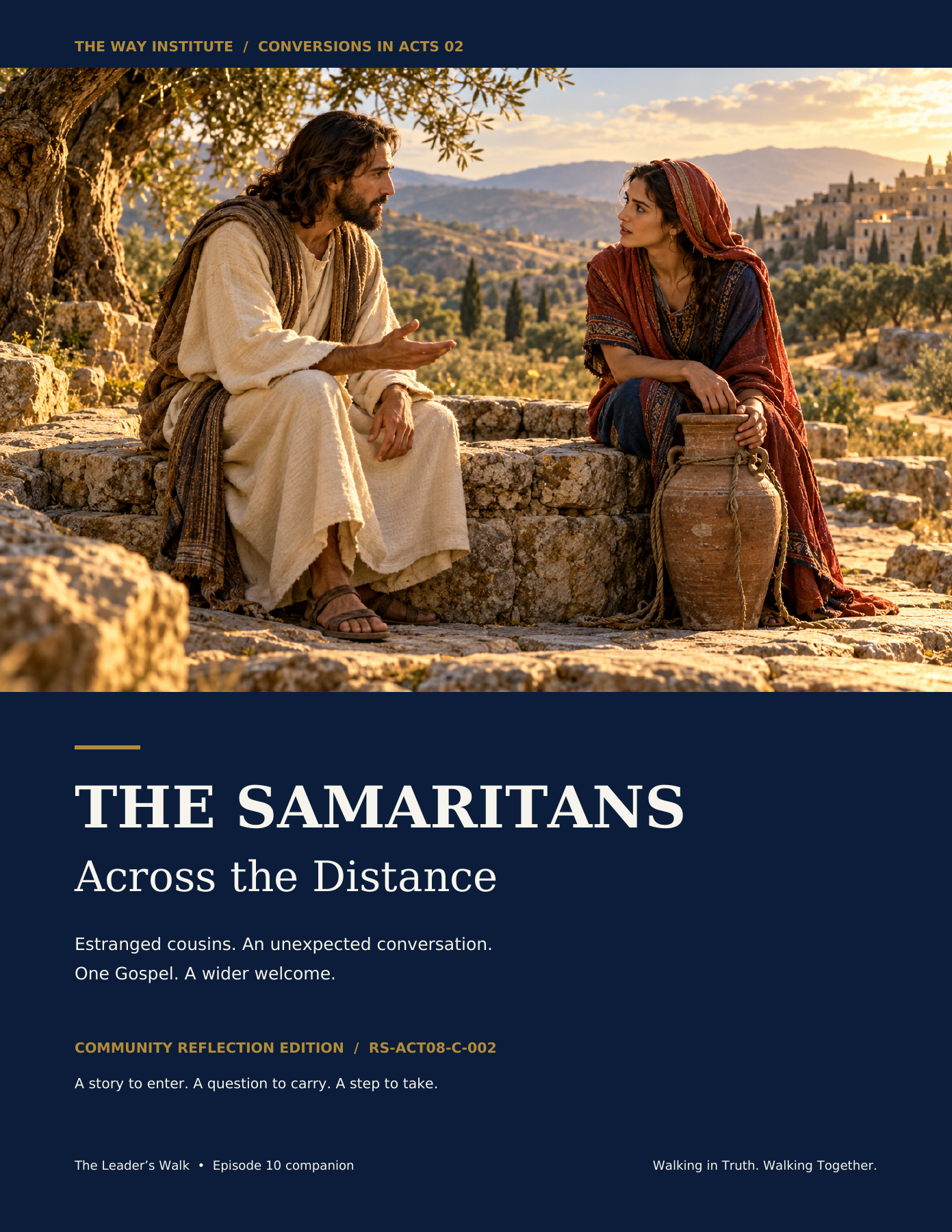 The Samaritans: Across the Distance — Community Reflection PDF
