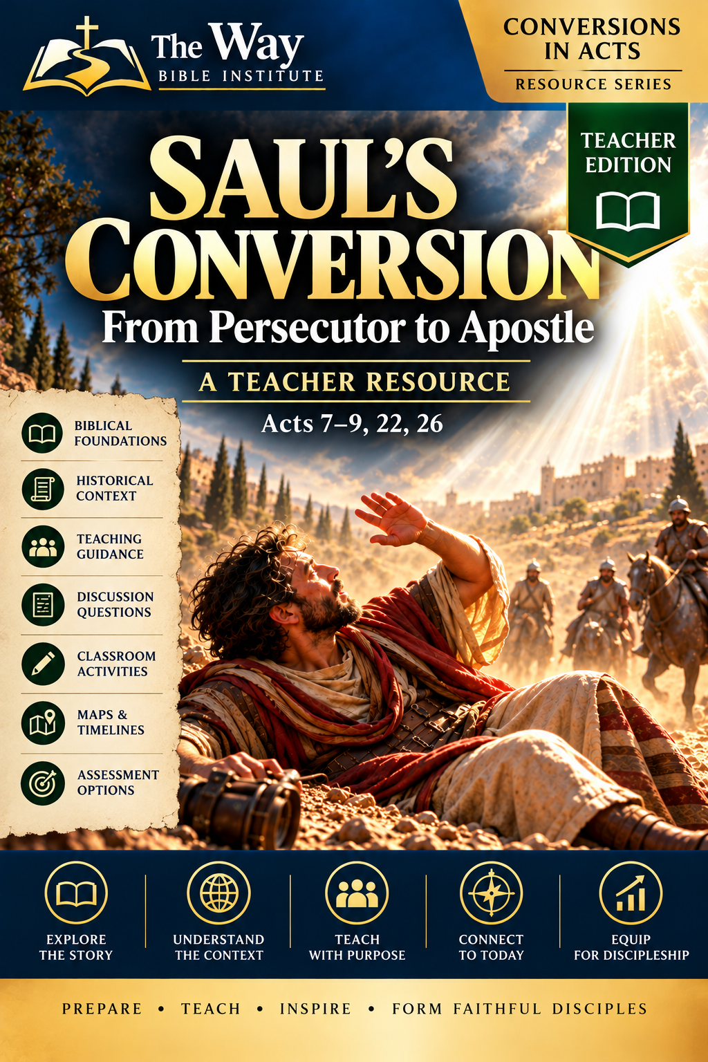 Saul's Conversion — Expanded Teacher Edition (2026)