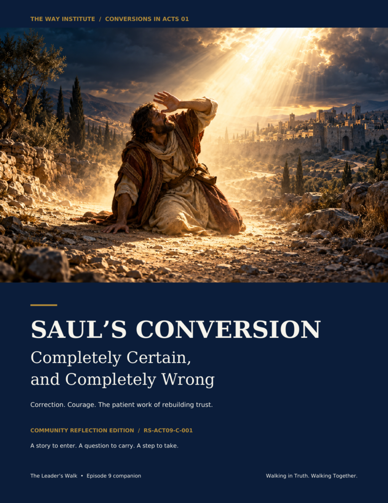 Saul's Conversion: Completely Certain, and Completely Wrong