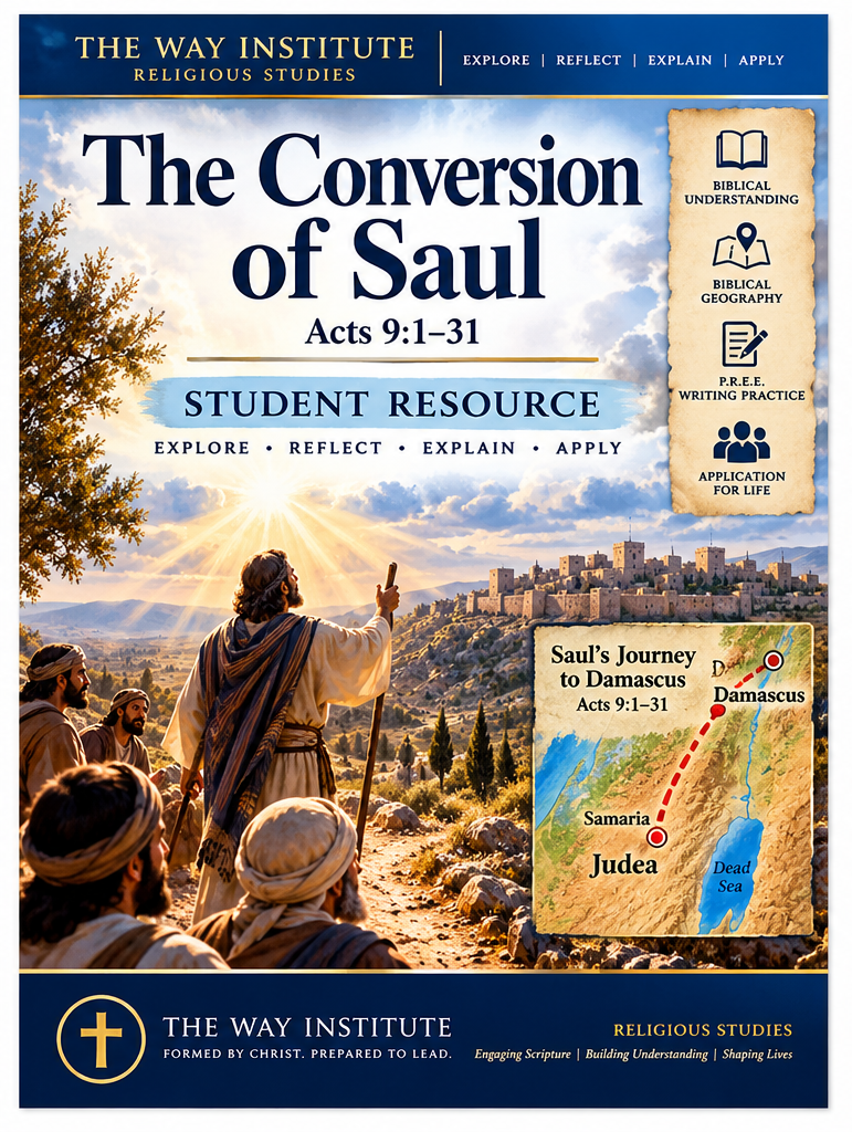 Saul's Conversion — Student Resource PDF