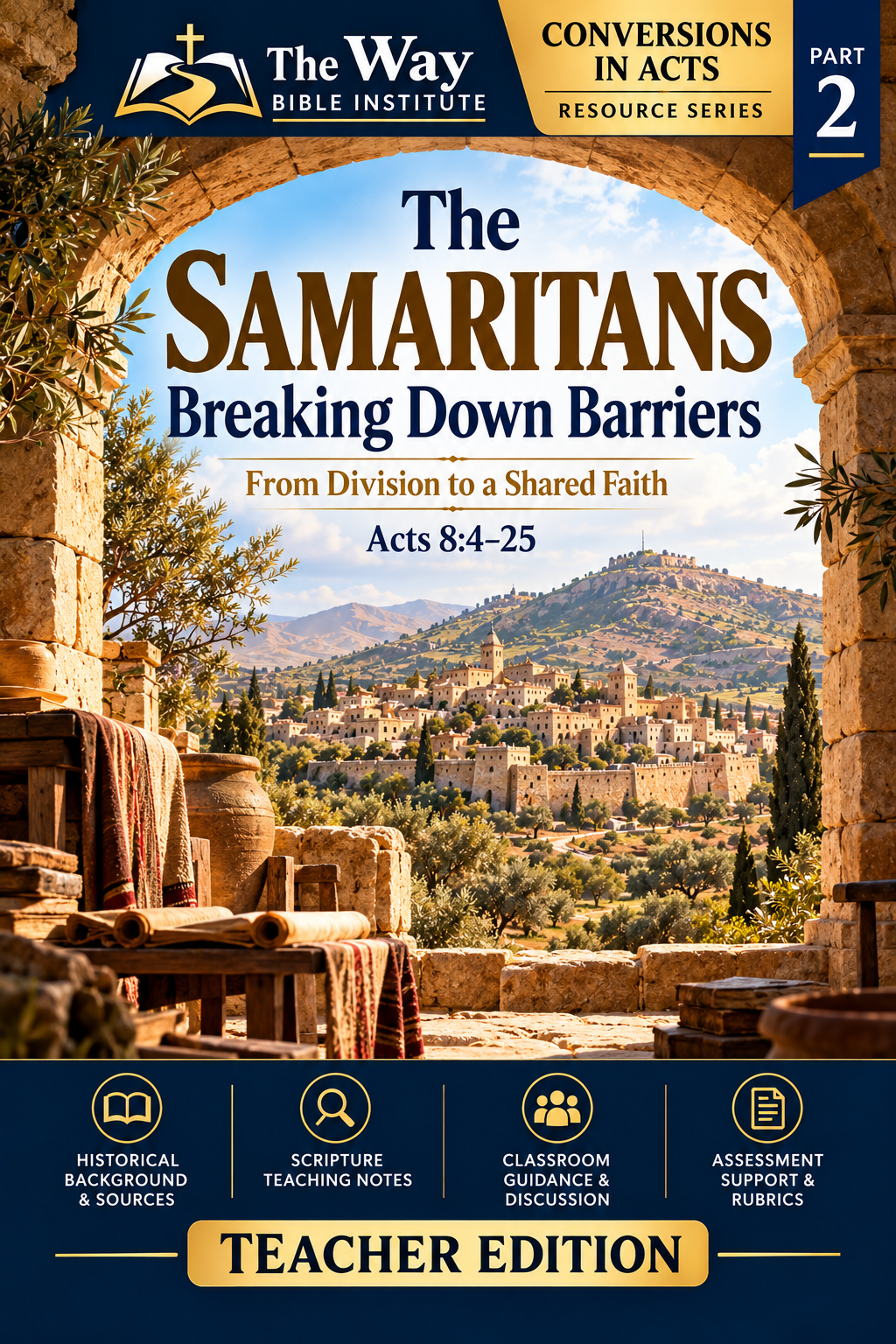 The Samaritans Breaking Down Barriers Teacher Edition cover